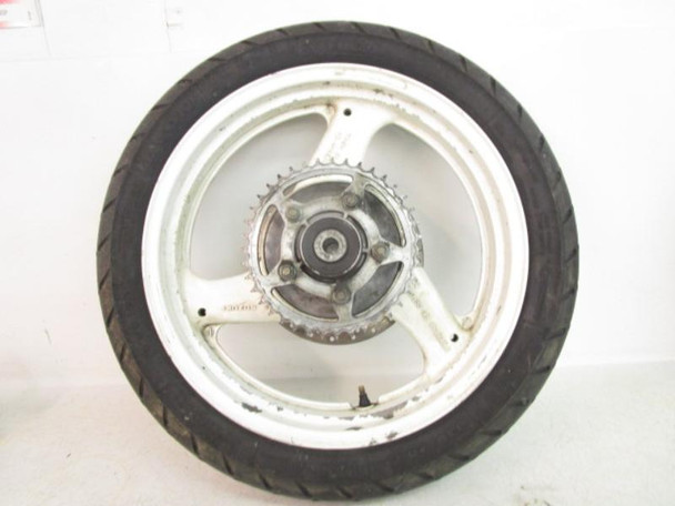 1991 Suzuki GS 500 E Rear Wheel Rim 64111-34C00-28W 17x3.50" 1988-1995
