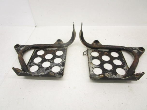 01 Yamaha YFM 350X Warrior Left Right Heel Guards 3GD-27446-00-00 1990-2004