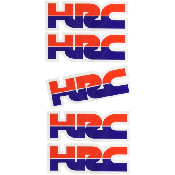 Factory Effex 5pk Honda HRC Stickers 04-2659