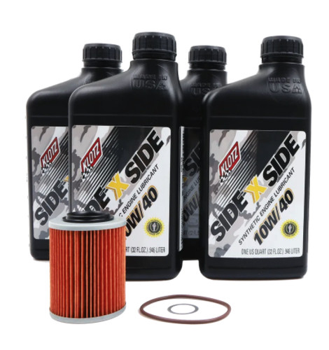 Klotz Oil Change Kit SxS 10W40 for Can-Am Maverick X3 2016-2022
