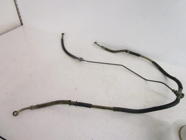 01 Yamaha YFM 660 Raptor Front Brake Lines Hoses 5LP-25873-00-00 2001-2005