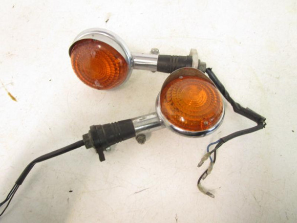 92 Yamaha XV 1100 Virago Front Turn Signals 42X-83310-K0-00 1989-1999