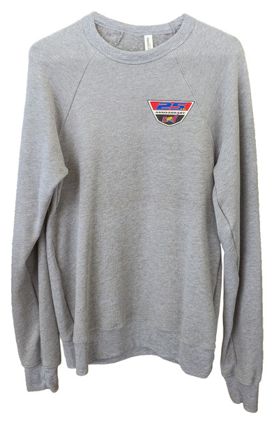 Cycles R Us 25th Anniversary Logo Gray Crew Neck Sweatshirt 2X Large Unisex