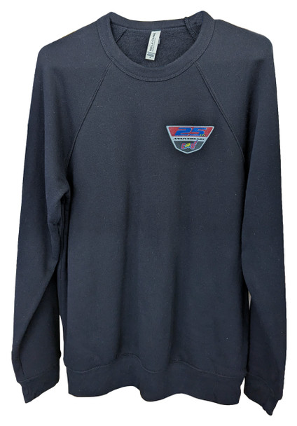 Cycles R Us 25th Anniversary Logo Black Crew Neck Sweatshirt 2X Large Unisex