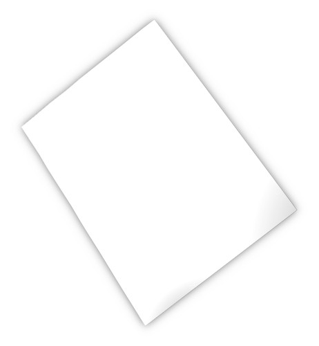 Factory Effex Universal Number Plate Background Sticker 12inx18in White 02-6601