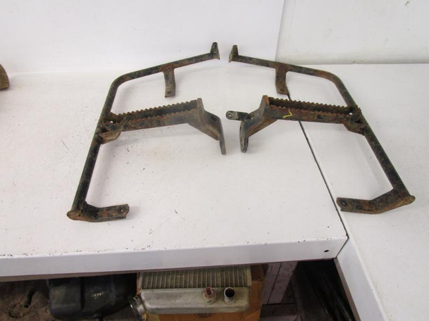 02 Suzuki Vinson LTA 500F Auto Left Right Foot Pegs Footwell Mounts 43510-03G00