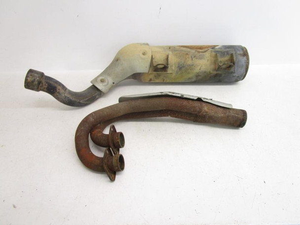 2003-2007 Polaris Predator 500 Exhaust Muffler Head Pipe 1261438 *NO BAFFLE