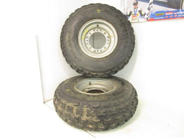 96 Polaris Xpress 300 400 Front Wheel Rims Tires 1520175-486 1996-1999