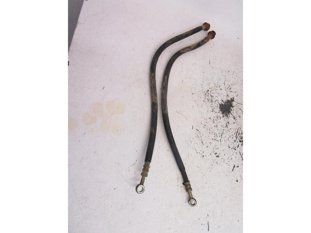 09 Yamaha YFM 700 Grizzly EFI EPS Rear Brake Line Hose 1HP-F5872-00-00 2008-2015