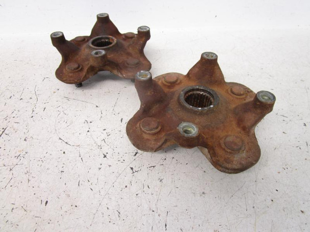 09 Yamaha YFM700 Grizzly EFI Front Rear Wheel Hubs B16-F510D-03-00 2007-2026
