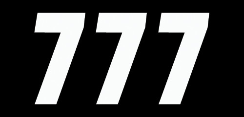 Factory Effex 3pk 7in Factory Number 7 Stickers White 08-90097