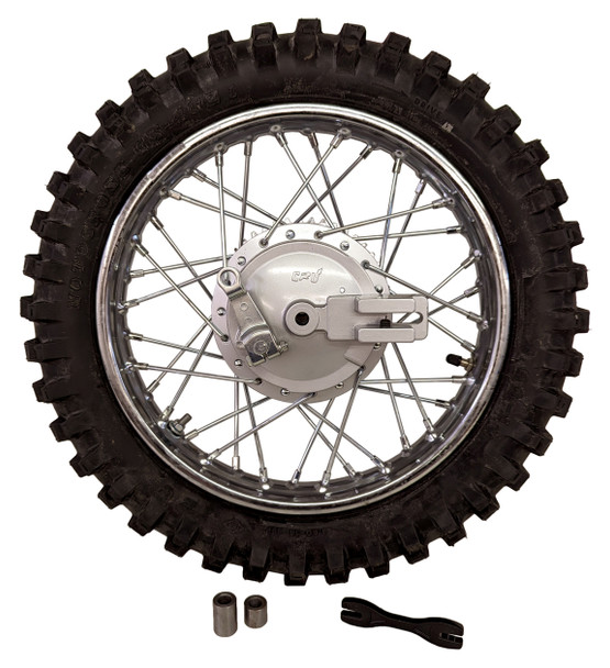 for Honda 85-up CRF80 14" Rear Rim Wheel Tire Brakes 420 Sprocket Oversize Spoke