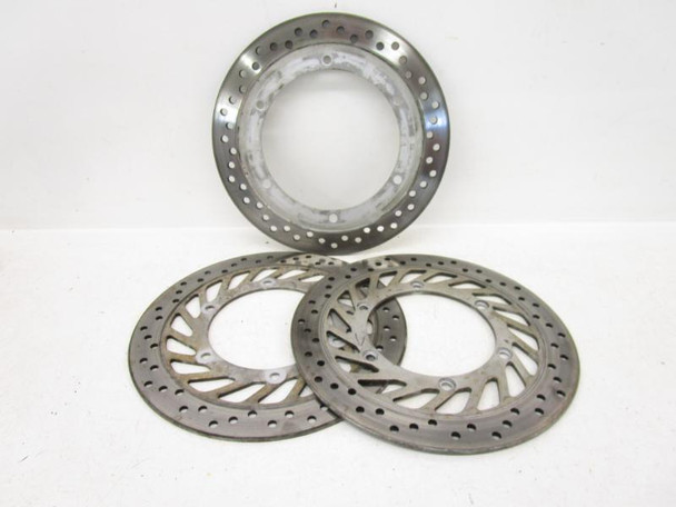 93 Honda ST 1100 Front Rear Brake Rotors 45251-MT3-000 1991-2002