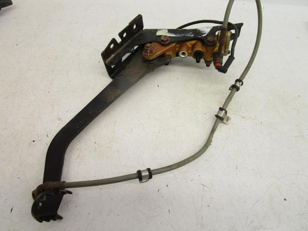 17 Can Am 450 Outlander Rear Brake Master Cylinder Pedal 705601273 2015-2025