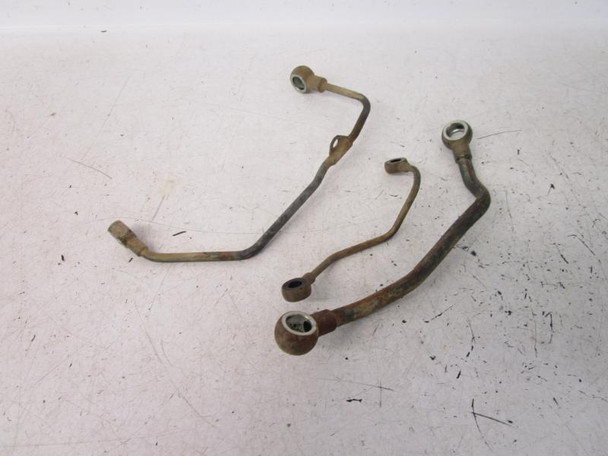02 Yamaha YFM 660 Grizzly Oil Lines Pipes 5KM-13181-00-00 2002-2008 2002-2008 #2