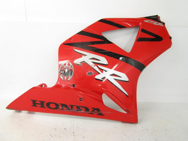 03 Honda CBR 954 RR Right Lower Fairing 64400-MCJ-A10ZA 2002-2003