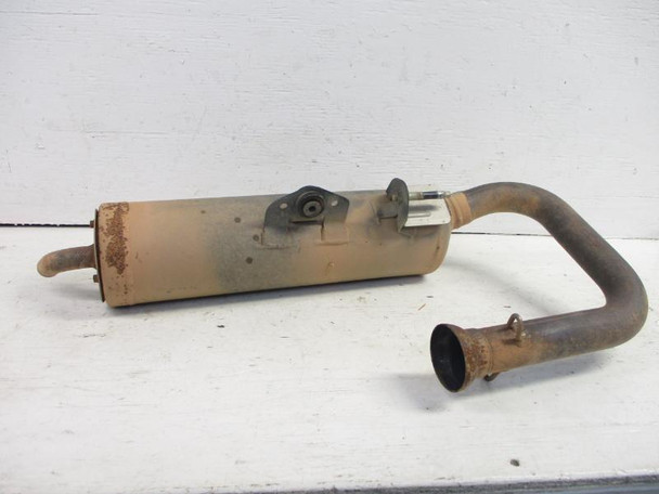 16 Yamaha Wolverine 700 R-Spec EPS SE Muffler Exhaust Pipe 2016-2018