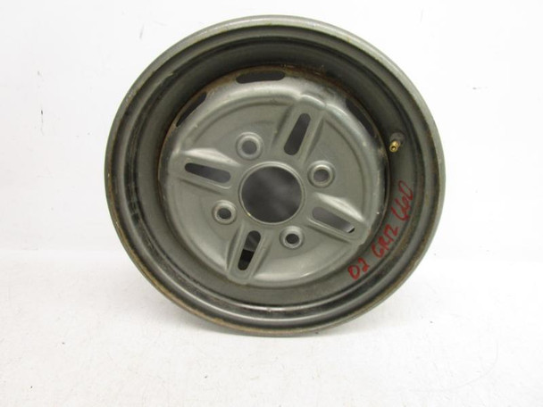 01 02 Yamaha Kodiak 400 Front Wheel Rim 12x6" 5GH-25180-40-00 2001-2002 #2