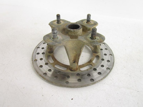 02 Yamaha YFM 660 Grizzly Front Wheel Hub 5KM-25111-00-00 2002 #3