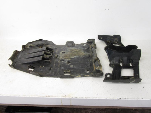 02 Yamaha YFM 660 Grizzly Skid Plate Arm Guards 5KM-2147A-00 2002-2008