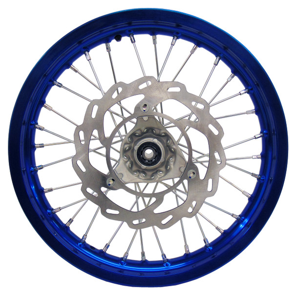 for Yamaha 2018-up YZ65 1.60x14 Front Wheel Rim Heavy Duty Spoke Rotor