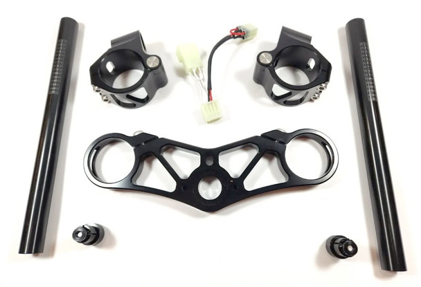 Voodoo Lowering Top Triple Clamp Clip-Ons Kit VTTKITBUSAK8 for Hayabusa 08-12