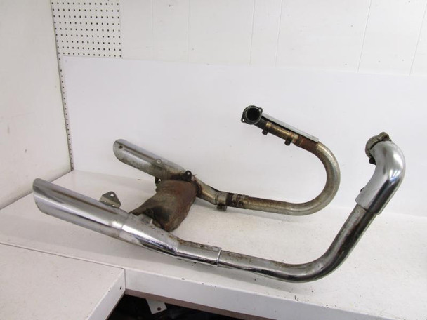 84 Honda VT 700 Shadow Exhaust Muffler Head Pipe 18300-ME9-771 1983-1985