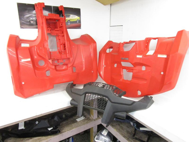 2022-2026 Suzuki King Quad 750 550 Front Rear Fenders Red 53111-31G13-YT9