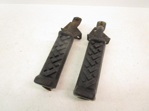 85 Kawasaki Bayou 185 KLF185A Left Right Foot Pegs Rests 34003-1232 1985-1988