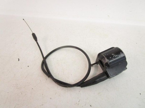 85 Kawasaki Bayou 185 KLF185A Thumb Throttle Lever Cable 39074-0012 1985