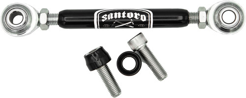 Black Shorty Shift Linkage for Mid-Controls Santoro Fabworx SF30021
