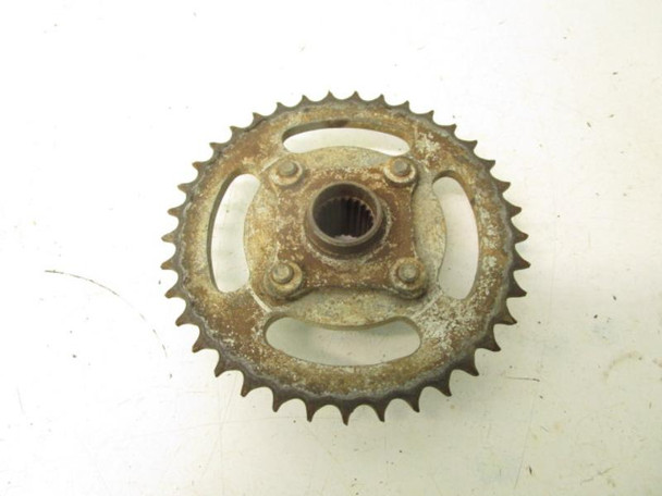 84 Suzuki LT 50 QuadRunner Rear Sprocket Hub Flange 64611-04600 1984-1987