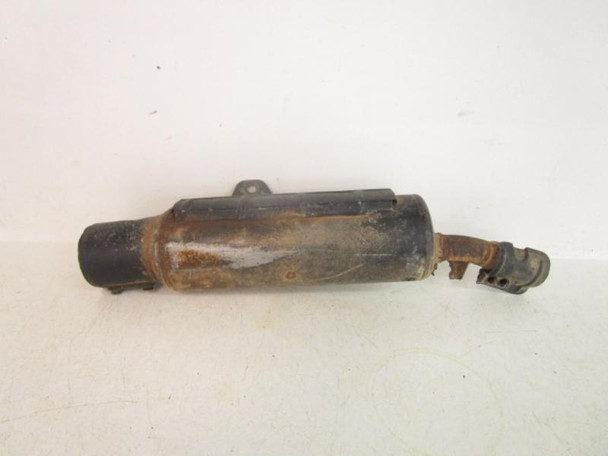 86 Honda TRX 200SX Fourtrax OEM Exhaust Muffler *NO BAFFLE 18310-HB3-770 1986-87