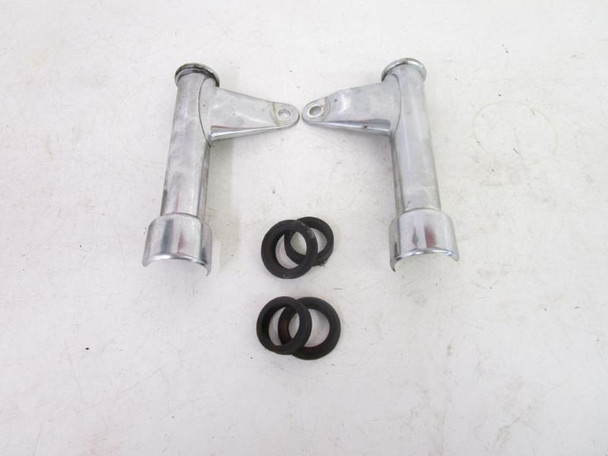 78 Honda CB 400 T Hawk II Fork Covers Mounts 51602-413-000 1978-1979