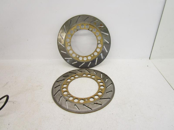 87 Yamaha XV 700 Virago Front Brake Rotors 29L-25831-20-00 1986-1993