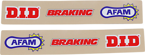 Factory Effex AFAM Braking DID Swingarm Stickers 06-42012