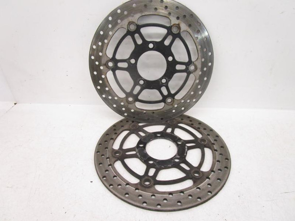 06 Suzuki GSXF 750 Katana Front Brake Rotors 59210-08F11 2003-2006