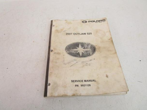 07 Polaris Outlaw 525 IRS OEM Shop Service Manual 9921126