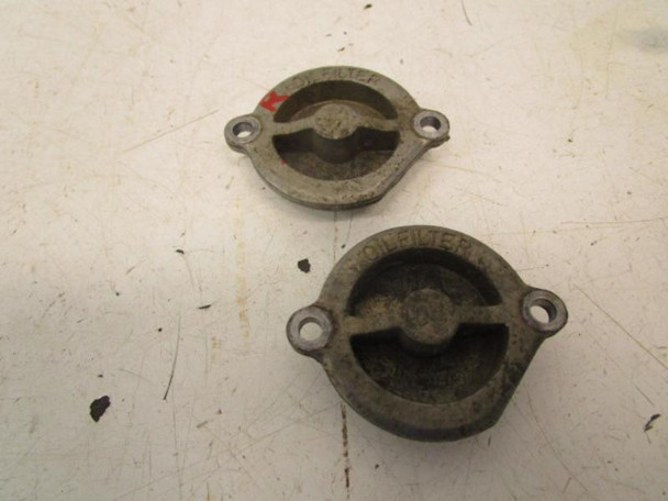 07 Polaris Outlaw 525 IRS Oil Filter Covers Caps 5135848 2007-2011