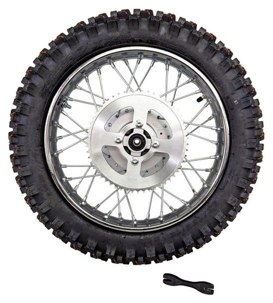 CRU Rear Rim Wheel Tire Heavy Duty Spokes fits Yamaha 2000-01 ONLY TTR125 16"