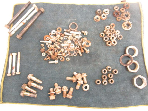 87 Honda TRX 125 Fourtrax OEM 1986-1987 Body Hardware Set