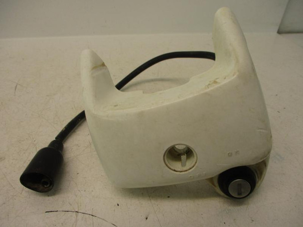 87 Honda TRX 125 Fourtrax OEM Handlebar Plastic Cover 53205-HC3-000ZA 1987