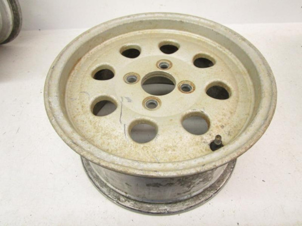 00 Suzuki LTA 500F QuadMaster Front Wheel Rim #2 12x6.5 55310-09F11-12Z 1998-02