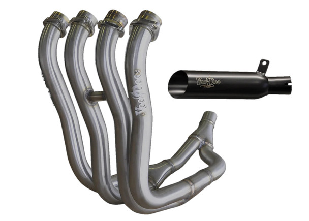 Voodoo Black Shorty 4-into-1 Full Exhaust System VEFSGSXR671K1B