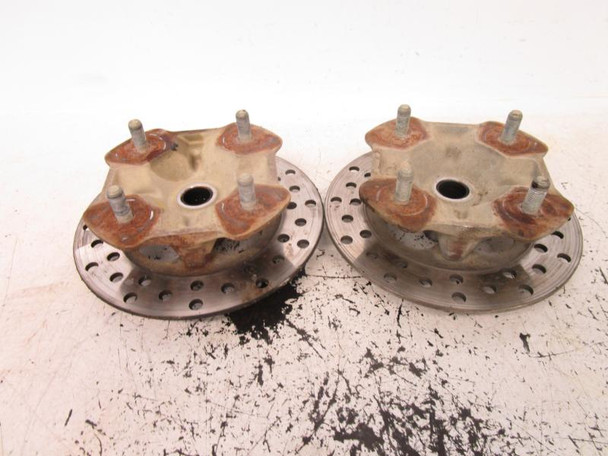 08 Honda TRX 420 FM Rancher Front Wheel Hubs 44615-HP5-600 2007-2013