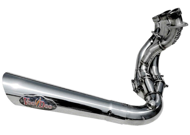 Voodoo Polished Sidewinder Slash Exhaust System for Hayabusa 1999-2020