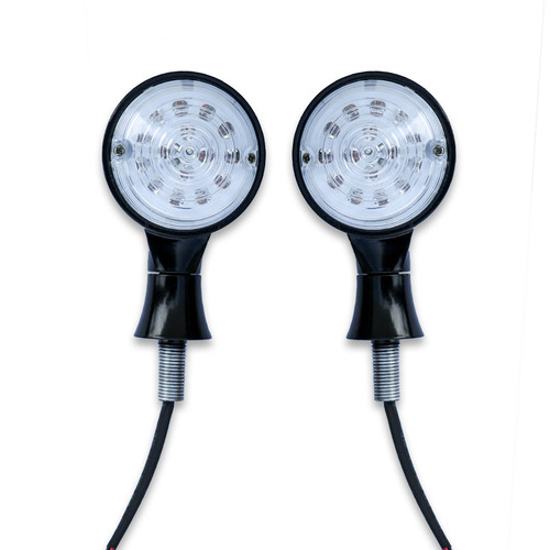 Clear Amber LED Turn Signals Amber Burly Brand B13-2503B