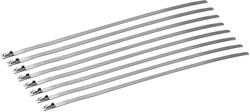 Stainless Steel 8 pack 8" Locking Ties DEI 010201