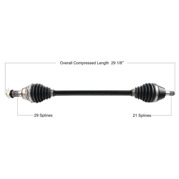 Tytaneum Front Right HD CV Axle CAN-6063HD
