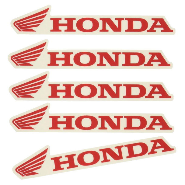 Factory Effex 5pk Honda Stickers 04-2660